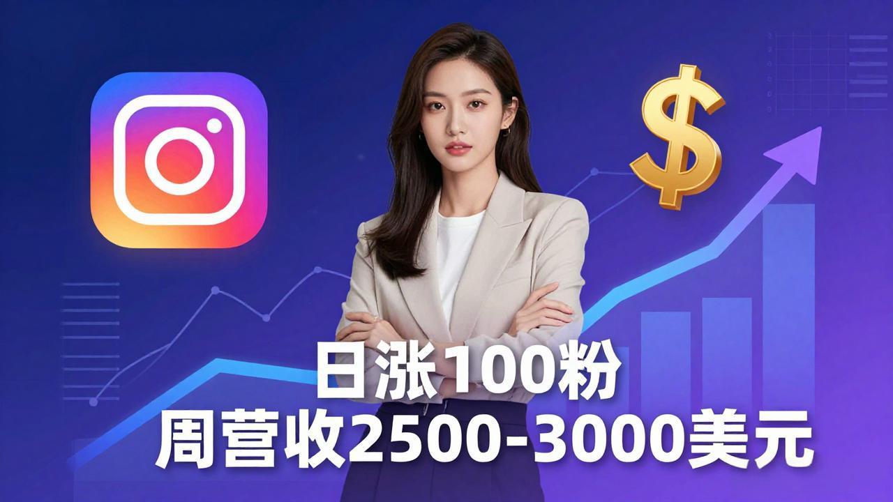 想做数字产品？Sheri亲授：日涨100粉、每周2500至3000美元的营收，Instagram躺着赚-全民创业网