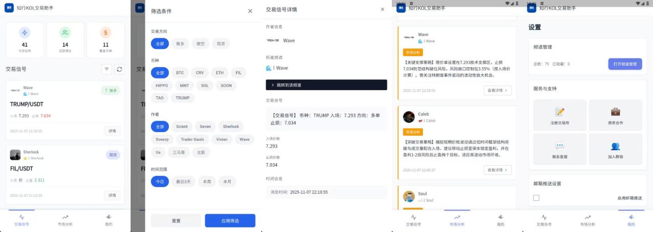 图片[3]-币圈KOL聚合信号通杀脚本，平均胜率86%，通杀市面上所有知名KOL会员群【信号脚本+使用教程】-全民创业网